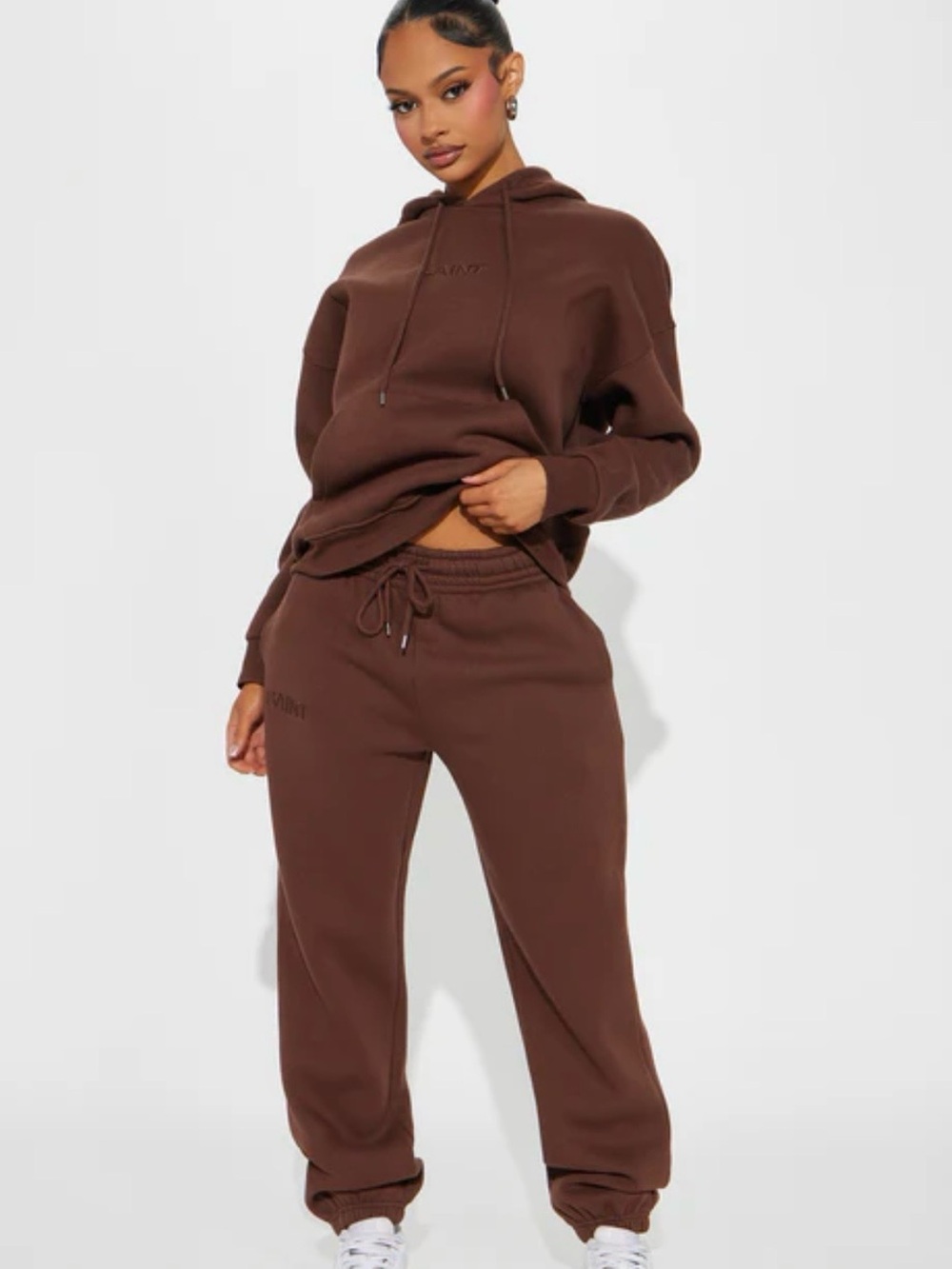 Saint Sweatpant Set - Chocolate